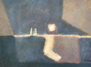 WILLIAM IRVINE
Moonlight Sea
oil on canvas, 36 x 48 inches
$10,000
