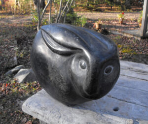 LISE BECÚ
Black Rabbit
stone, 17 x 12 x 6 inches
$4800