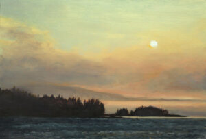 JUDY BELASCO
Cadillac Mt Sunset
oil on panel, 8.5 x 5.5 inches
$950