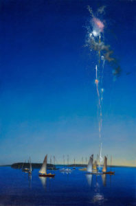 JOSEPH KEIFFER
Thunder Pounding a Bay
oil on canvas, 30 x 20 inches
$3800