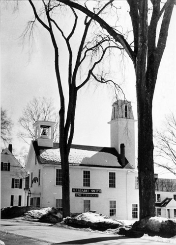 BERENICE ABBOTT Old Fire House in Damariscotta, c. 1966, vintage silver gelatin photograph, 10 x 8 inches
