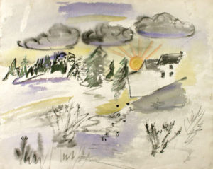 CHENOWETH HALL
Untitled Landscape 2.72
watercolor, 16 x 20 inches
$1800