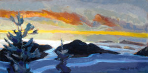 PHILIP KOCH
From Day to Night
oil on panel, 6.5 x 13 inches
$2200