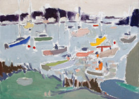 PATRICK MCARDLE South Harpswell, oil on canvas, 16 x 20 SOLD