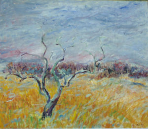WILLIAM MOÏSE
November Fog, 1952
oil on canvas
$3800