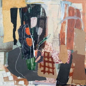 ROSIE MOORE
Red and Black Interior
mixed media, 30 x 30 inches
$5000