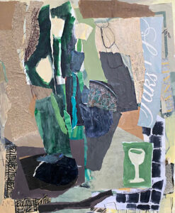 ROSIE MOORE
Wine Glass with Blue Tulip
mixed media, 36 x 30 inches
SOLD