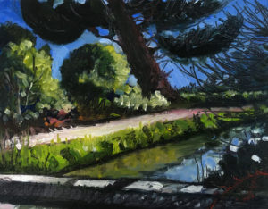 ED NADEAU
Canal at Fourwinds, France
oil on canvas, 8 x 10 inches
$650
