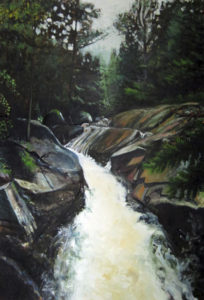 ED NADEAU
Cascade Falls
oil on canvas, 38.75 x 26.5 inches
$5400
