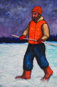ED NADEAU
Crossing the Lake
oil on panel, 9 x 6 inches
$475