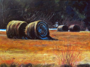 ED NADEAU
Four Bales Early Spring
oil on canvas, 9 x 12 inches
$975