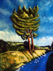 ED NADEAU
Roman Road Evening Sun, France
oil on canvas, 24 x 18 inches
$2800