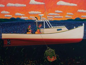 JOHN NEVILLE
Red Lobsters
oil on canvas, 30 x 40 inches
$8400