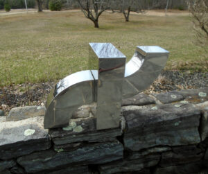 STEPHEN PORTER
Two Curves
stainless steel, 12 x 8 x 20 inches
$3200