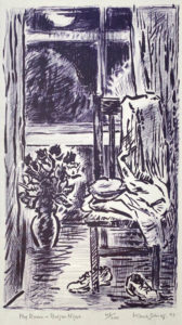 KARL SCHRAG
My Room - Bright Night
lithograph, 18 x 10 inches
$950