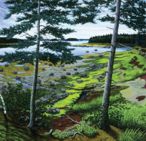 ROBERT SHILLADY
Herrick Bay East
acrylic on canvas, 34 x 34 inches
$3000