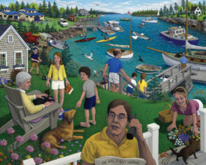 ROBERT SHILLADY
Summer People
acrylic on canvas, 40 x 50 inches
$15000

