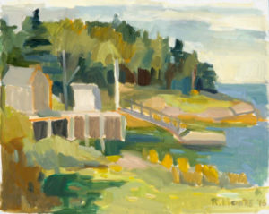 ROSIE MOORE
Quiet Cove
oil on canvas, 24 x 30 inches
$4000