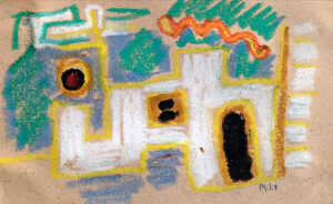 PHILIP BARTER (1939–2024)
Casita
pastel, 4.5 x 7 inches
$950 framed