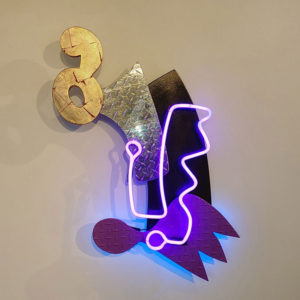 CHARLIE HEWITT
Purple Angel
mixed media neon, 34 x 28 x 5 inches
$7500