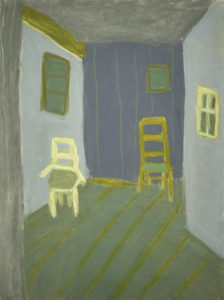 JUDITH LEIGHTON
Interior with Two Chairs
pastel, 23.5 x 17.5 inches
$3000
