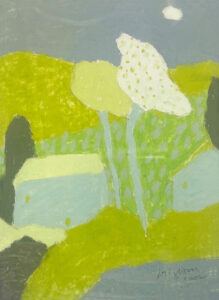 JUDITH LEIGHTON
Pale Landscape
pastel, 12 x 9 inches
$1400