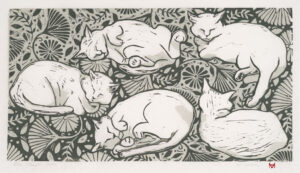 HOLLY MEADE
Rose Sleeps
woodblock print, 12 x 21 inches
edition of 10
$1200