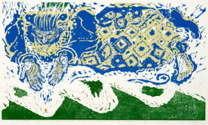HOLLY MEADE
Mercy of God
woodblock print, 22 x 38 inches
edition of 11
$1500