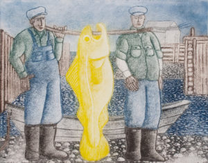 JOHN NEVILLE
Big Fish
etching, 16 x 20 inches
$800