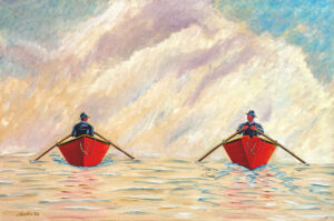 JOHN NEVILLE
Changing Course
oil on canvas, 24 x 36 inches
$6000