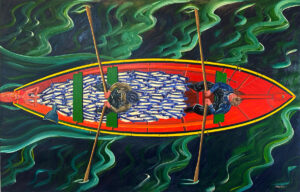 JOHN NEVILLE
Good Catch
oil on canvas, 38 x 60 inches
$13000