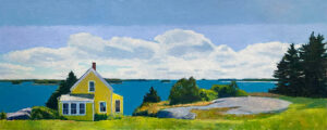 TOM CURRY
The Yellow House
oil on birch panel, 24 x 60 inches
SOLD