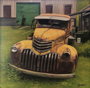 KEVIN BEERS
Cape Porpoise Truck
oil on canvas, 20 x 20 inches
$3400