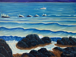 JOHN NEVILLE
The Rocky Coast
oil on canvas, 18 x 24 inches
$3800