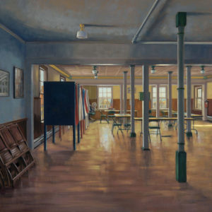 ALISON RECTOR
Election Eve
oil on linen, 41 x 41 inches
$7800