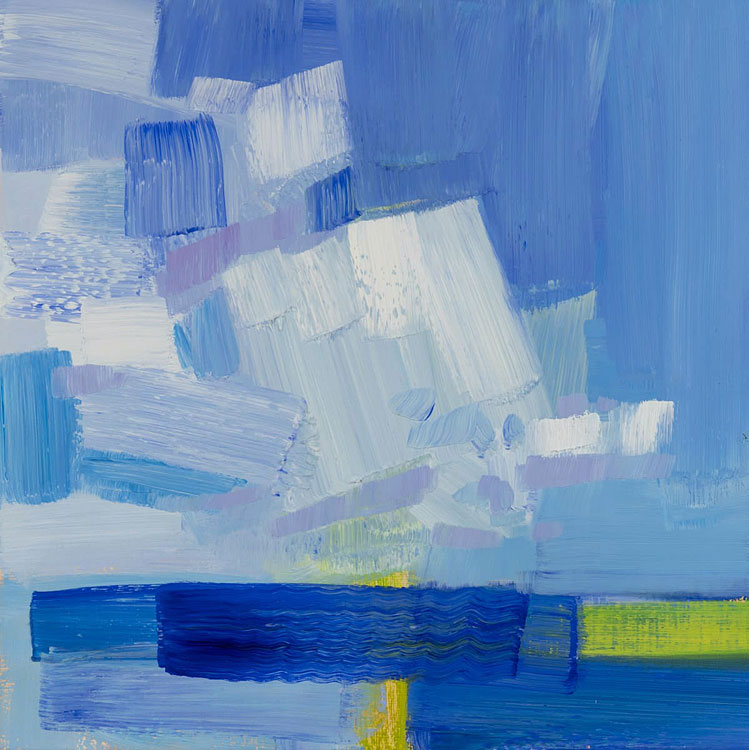 PHILIP FREY On Balance oil on canvas, 12 x 12 inches