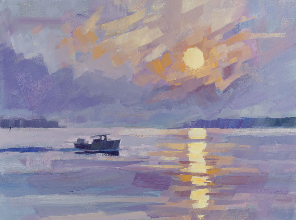 PHILIP FREY Hope oil on canvas, 18 x 24 inches