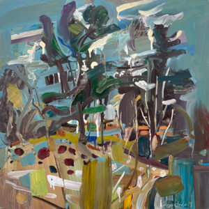 JON IMBER
Drumlin Hill, 2001
oil on panel, 24 x 24 inches
$20,000
