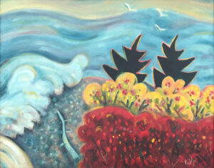 PHILIP BARTER
Bayberries and Shore Roses
oil on canvas, 24 x 30 inches
from a private estate
$7500