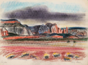 EMILY MUIR
Arizona II
signed lower right
pastel on paper, 9 x 11 inches
$650