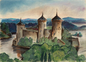 EMILY MUIR
Castle
pastel on paper, 9 x 12 inches
$650