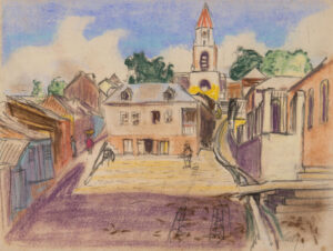 EMILY MUIR
West Indies
pastel on paper, signed, 9 x 11 inches
$500