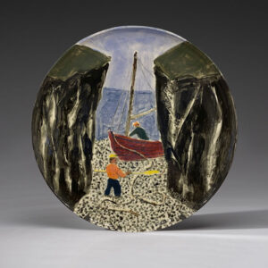 WILLIAM IRVINE
Low Tide
porcelain plate with Mark Bell, 11 inches
$1350