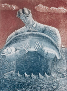 JOHN NEVILLE
Catch and Release
etching, 18 x 24 inches
$1500
