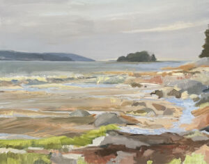KATE EMLEN
Curtis Cove
oil on linen, 24 x 30 inches
$3800