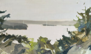 KATE EMLEN
Lookout Rock
oil on linen, 20 x 34 inches
$3800