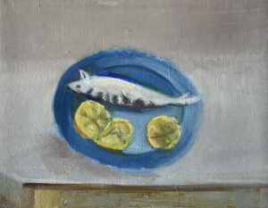 KATE EMLEN
Three Slices
oil on linen, 7 x 9 inches
$950