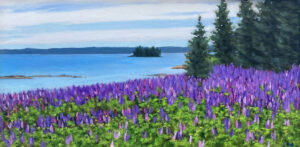 JOSEPH KEIFFER
Lupines By The Shore
oil on canvas, 10 x 20 inches
SOLD
