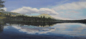 JUDY BELASCO
Daicy Pond, Baxter
oil on linen, 14 x 30 inches
$3400