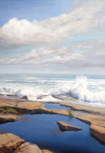 JUDY BELASCO
Two Waters, Schoodic
oil on linen, 32 x 22 inches
$5000